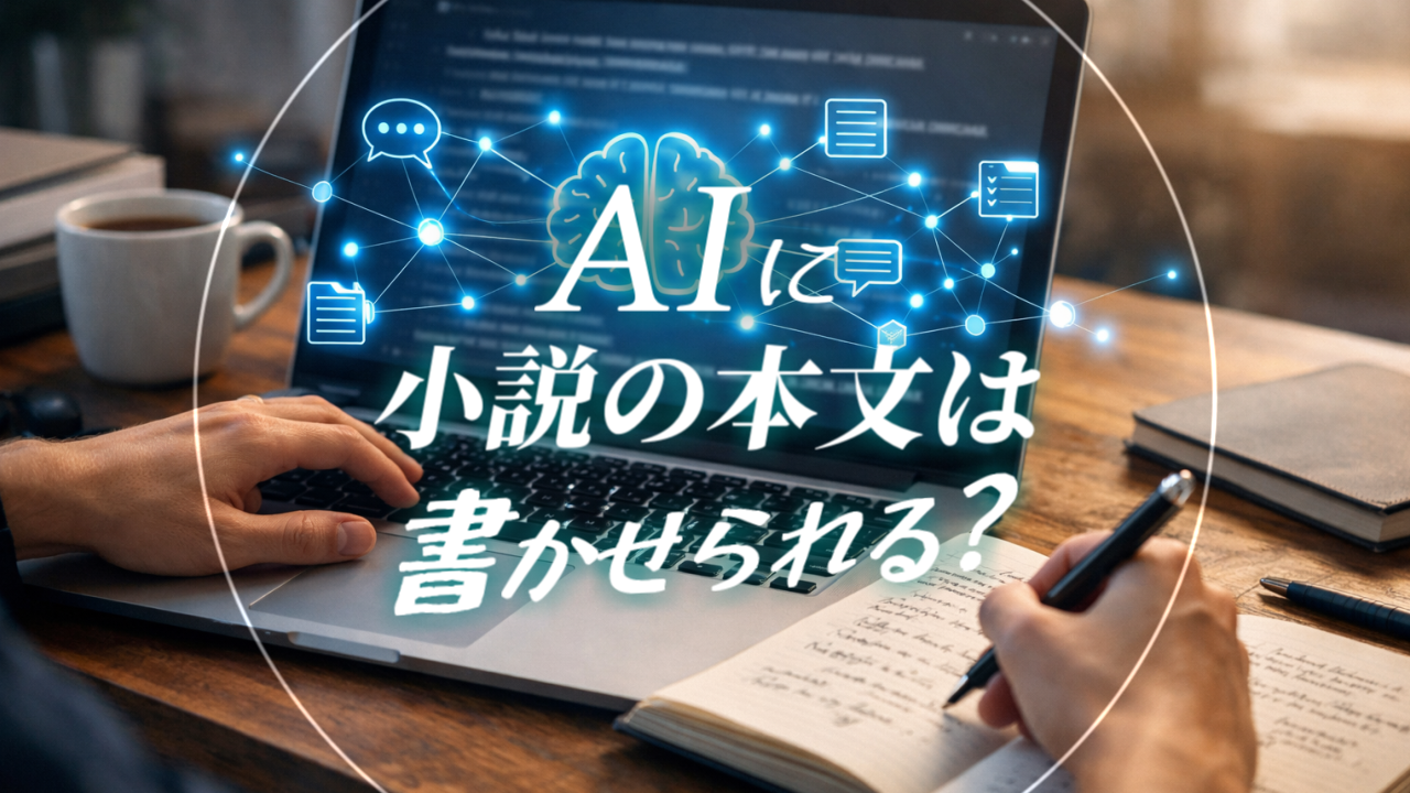 AIに小説の本文は書かせられる？