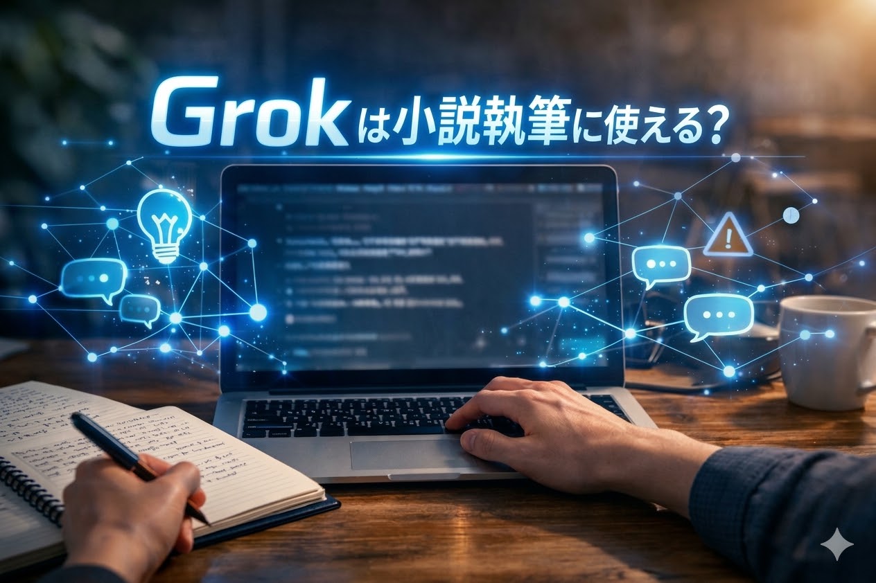 Grokは小説執筆に使える？
